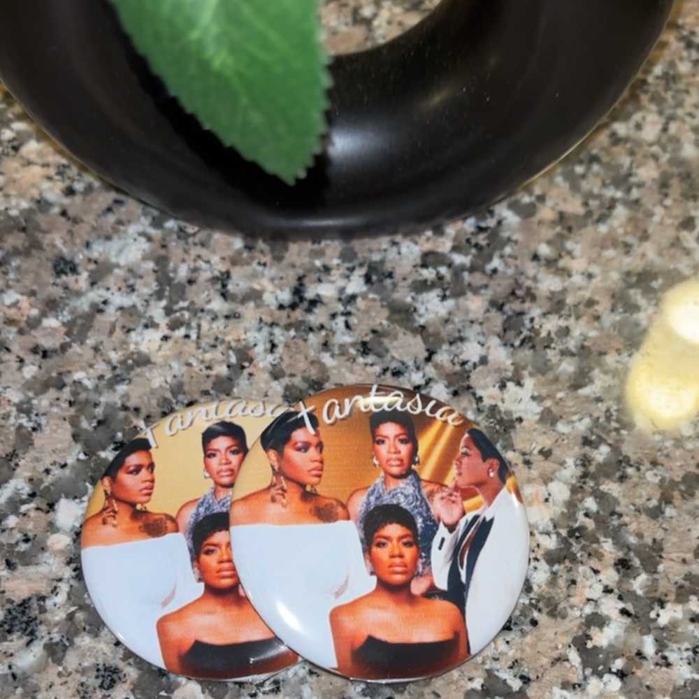 Custom Fantasia Themed Buttons